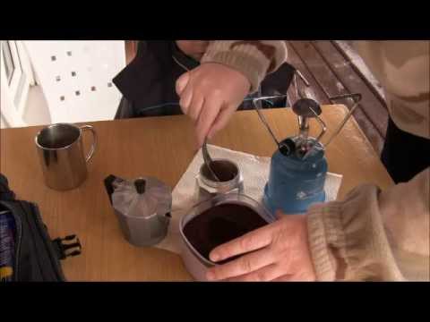 Test mit dem Campingaz Gaskocher - Cafetime