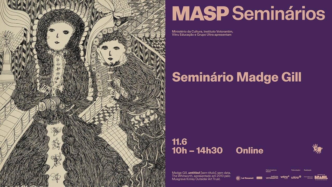 MASP Seminários | Madge Gill | 11.6.2026 (Português)
