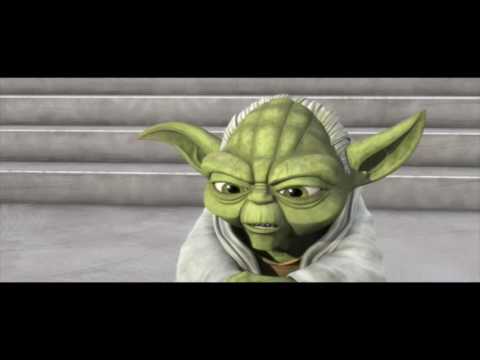 Yoda and Valorum speak about Sifo Dyas secret mission (HD): Star Wars: The clone wars