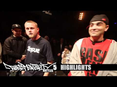 (Highlights) Basementality Battles 5 highlights Pt. I - Dizaster/Okwerdz VS Shazaam/Nils m Skils