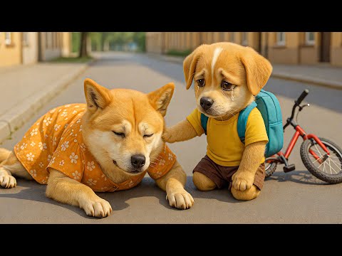 Baby Puppy Couldn’t Afford a Cycle… Watch What His Parents Did For Him 😭🧡✨Ginger’s Big Surprise 🎁🐾