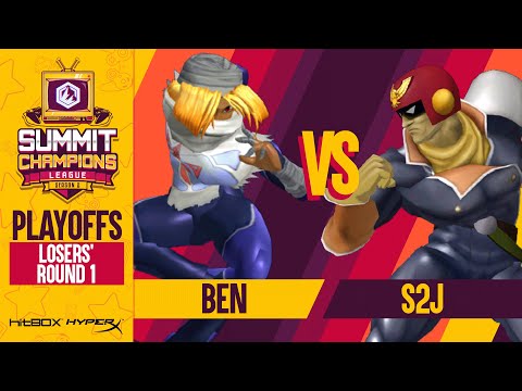 Ben vs S2J - Losers' Round 1 (Week 4) - SCL 2 | Sheik vs Captain Falcon