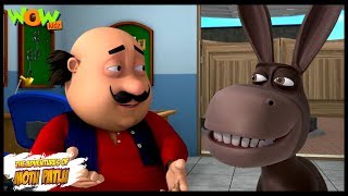 Motu Patlu New Episode | Cartoons | Kids TV Shows | Nagmani Wala Donkey | Wow Kidz