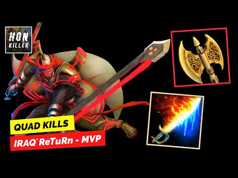 HoN Swiftblade RUNED CLEAVER with DAWNBRINGER - MVP