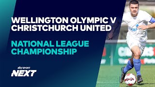 Football: Wellington Olympic vs Christchurch United