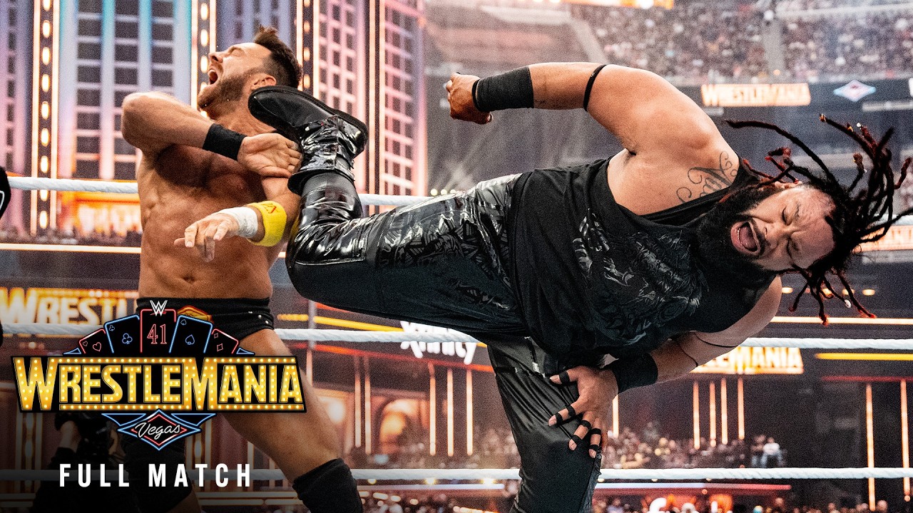 FULL MATCH: LA Knight vs. Jacob Fatu | United States Title Match: WrestleMania 41