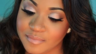 Neutral Wedding Makeup with Pop of Color!