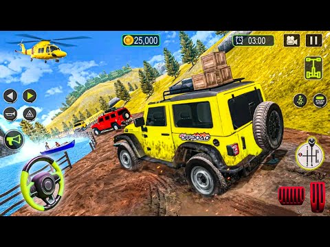 Offroad Mudfest 4х4 Jeep Drive Challenge - Mountain Spintimes SUV Driving - Android GamePlay