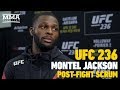 UFC 236: Montel Jackson Explains Post-Fight Comments Paying Tribute To Nipsey Hussle