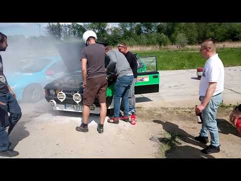 II Kręciołek Tarnowski gaszenie pożaru Polonez