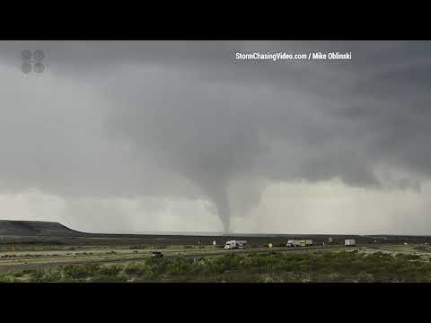 Tornado Touches Down East Of Fort Stockton, Texas - 6/2/2023