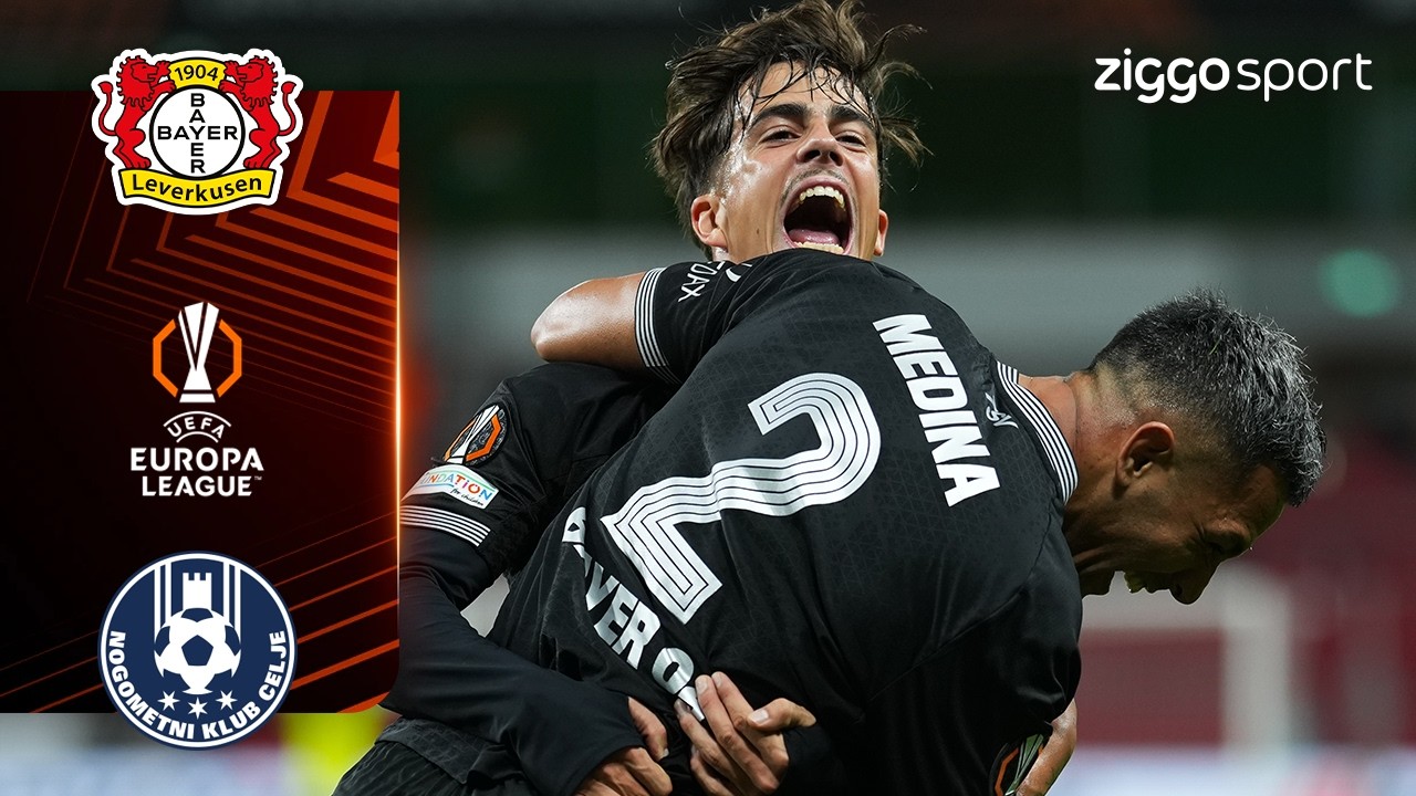 MEDINA NEEMT HEM HEERLIJK OP DE SLOF!! 😍😍 | Leverkusen vs Celje | Europa League 2026/27