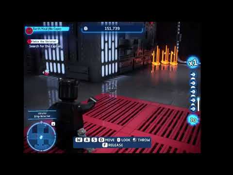 Maul's Hallway scene but in Lego Star Wars The Skywalker
