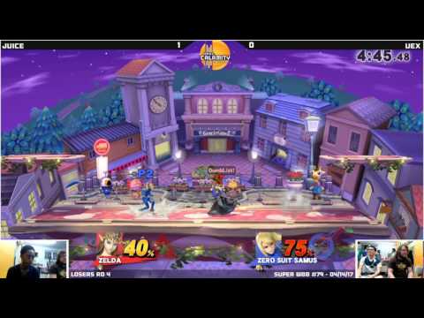 WBB #79  Juice (ZSS) vs Vex Kasrani (Zelda)   Losers Round 4   Smash 4 Singles