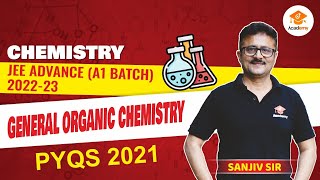 General Organic Chemistry JEE Advanced 2022 | General Organic Chemistry PYQ | Class 12 Chemistry