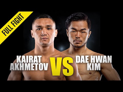 Kairat Akhmetov vs Dae Hwan Kim full fight