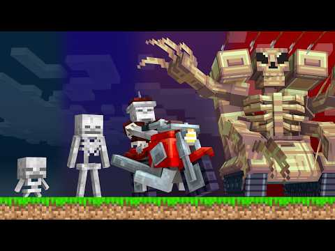 Upgrading Skeleton Into a GOD in Minecraft