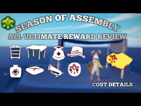 Sky CotL [BETA SPOILERS] | Season of Assembly | Ultimate Reward Review | cost details and more 💕💕