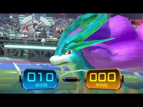 FonicFrog (Charizard) vs Mue (Suicune) FT3 Evo 2016 Pokken Tournament