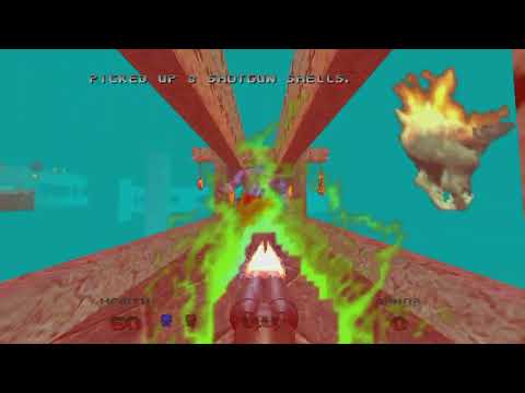 Doom 64 (2020) IL Speedrun - In The Void - BG-Speed (1:09 IGT)