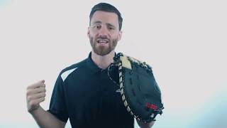 Video thumbnail: Wilson A2000 SuperSkin 12.5" First Base Mitt: WTA20RB201620SS