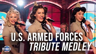 GREAT MEMORIAL DAY SONG: The Swing Dolls LIVE &quot;Armed Forces Medley&quot; | Jukebox | Huckabee