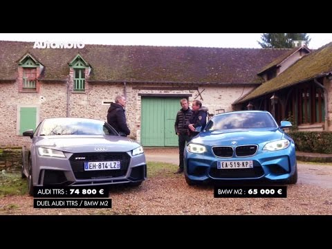 Duel : BMW M2 Coupé vs Audi TT RS sur circuit !