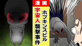 米国で起きた恐ろしい『UFO宇宙人襲撃事件』を漫画にしてみた！