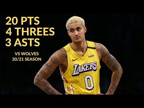 Kyle Kuzma 20 Pts 4 Threes 3 Asts Highlights vs Minnesota Timberwolves | NBA 20/21 Season