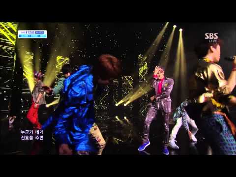 [1080p HD] 130331 Inkigayo INFINITE - Opening+Man In Love+Win