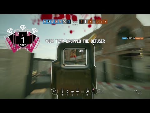 How A CHAMPION Counters Spawn Peeks -Rainbow Six Siege: Console Champion Ranked
