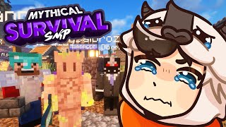 WE GOT CAUGHT! | Mythical Survival SMP EP 3