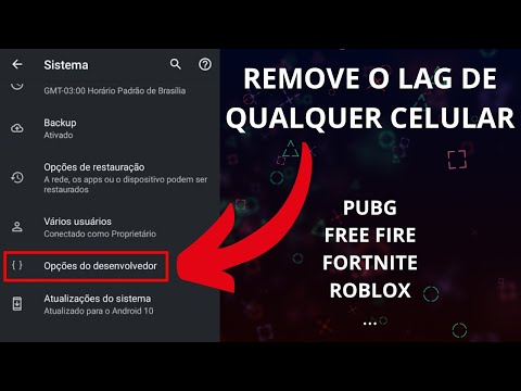 COMO REMOVER DE VEZ O LAG DOS JOGOS NO CELULAR!