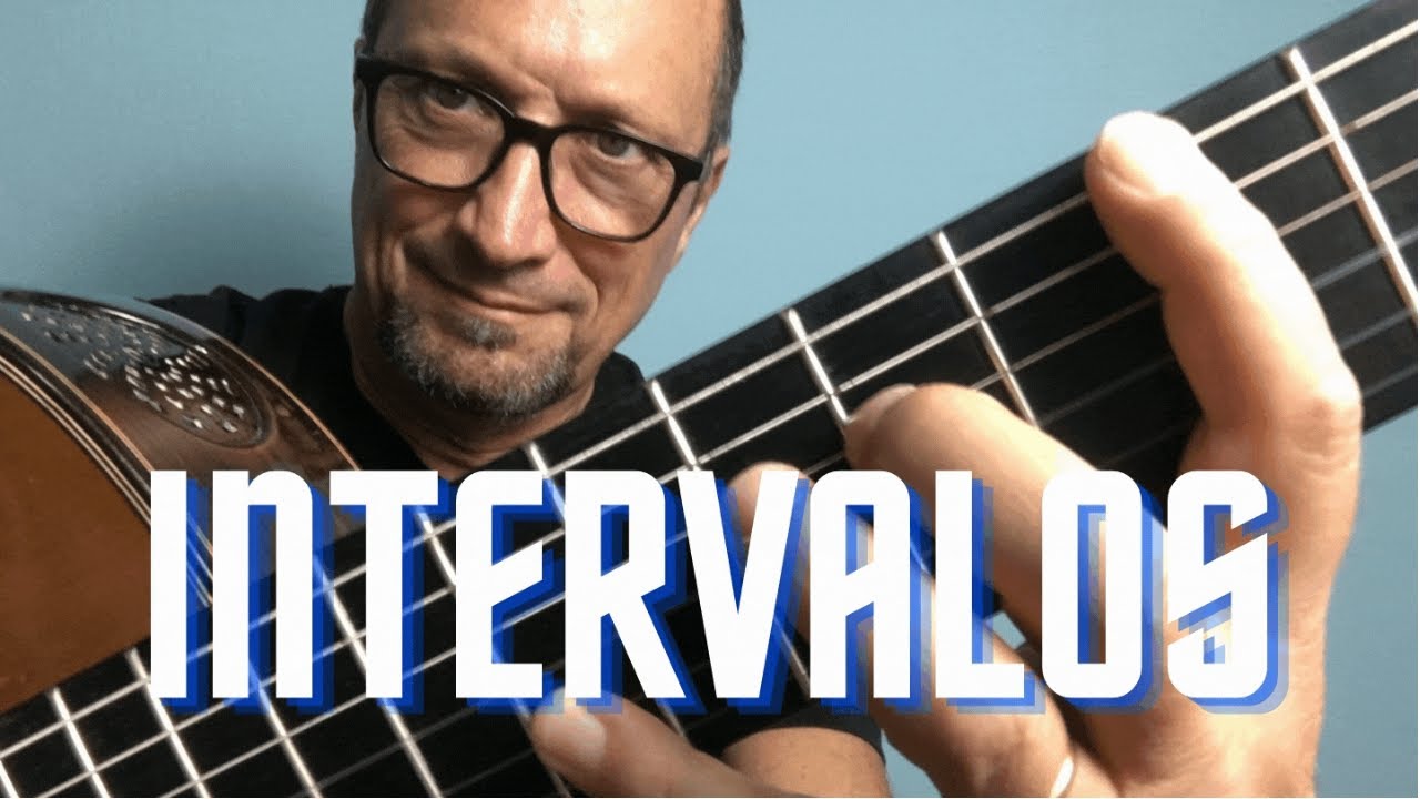 O segredo para visualizar intervalos no braço do violão.