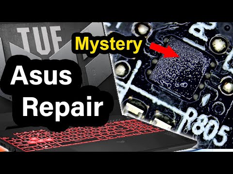 ASUS TUF A15 Gaming Laptop Repair - Powers On but No Display