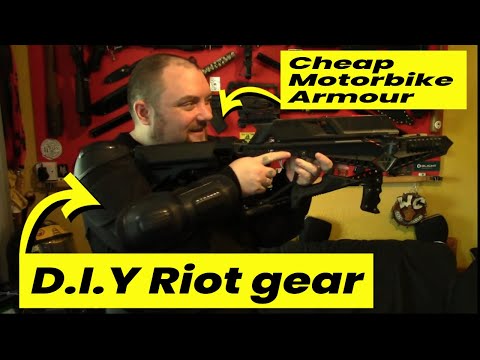 Cheap Motorbike Armour (for Riot gear / self defence)