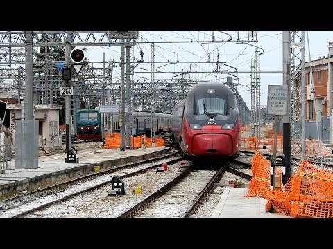 Italo: il primo arrivo e la prima partenza da Bari Centrale
