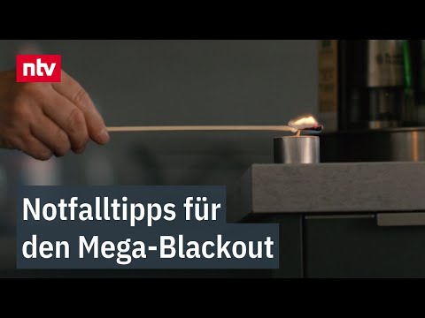 Notfalltipps für den Mega-Blackout: Gute Vorbereitung ist alles