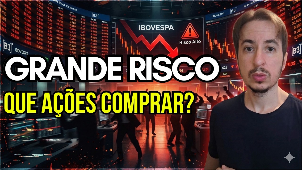 Ibovespa em Risco, mas quem fizer desta forma vai Ganhar Dinheiro, historicamente 100% das vezes...