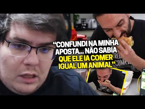 CASIMIRO REAGE: CORBUCCI COMENDO LANCHES DO MC DONALD'S EM TEMPO RECORDE | Cortes do Casimito