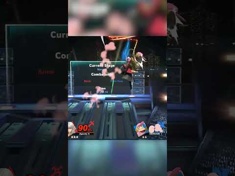 TWEEK CAUGHT SLIPPING AND DIED AT 69%! | Smash Bros Ultimate #shorts