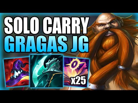 THIS IS HOW YOU CAN EASILY SOLO CARRY GAMES WITH GRAGAS JUNGLE! - Gameplay Guide League of Legends