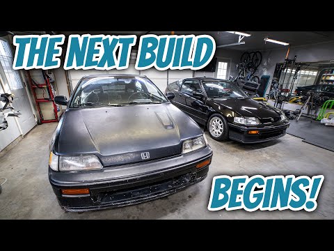 1988 CRX Si Restore Part 2 - Starting the Build