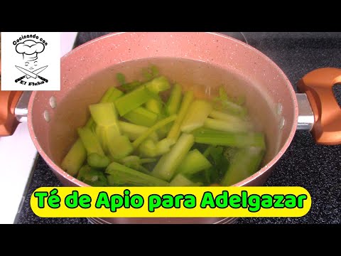 Toma este Té de Apio para Adelgazar