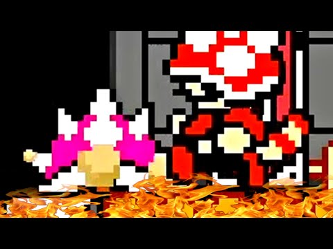 Super Mario Maker 2 🔧 Roy's Forest Fire Fort 🔧 Sherberto