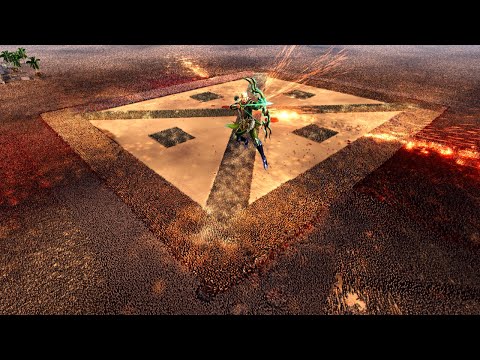 4,000,000 Orc Warriors Attack SUPER ARCHER Patrol - Epic Battle Simulator 2 - UEBS 2