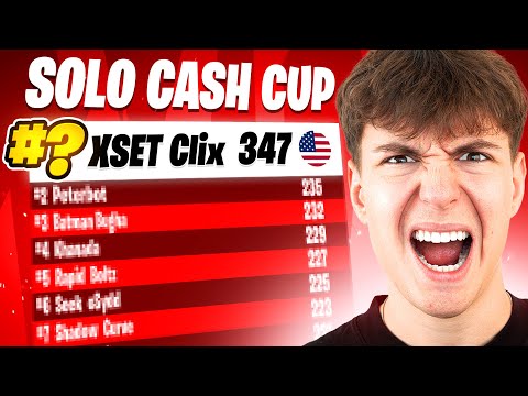 Clix's FIRST Solo Cash Cup of Chapter 7 🏆