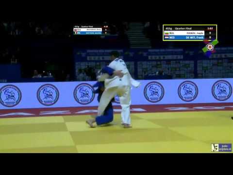Judo 2016 European Championships Kazan: Ivanov (BUL) - de Wit (NED) [-81kg] QF