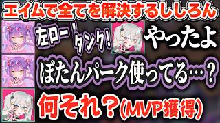 【#ししトワ】2年ぶりのOWでもトワ様の的確な報告を活かしエイムで何とかするししろん【ホロライブ切り抜き/獅白ぼたん/常闇トワ】
