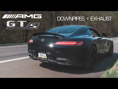 AMG GT S Valvetronic Designs Exhaust + Free Flow Downpipes